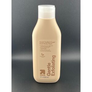 Up & Up Gentle Exfoliating Sweet Vanilla Sugar Scent Body Wash 22 FL OZ